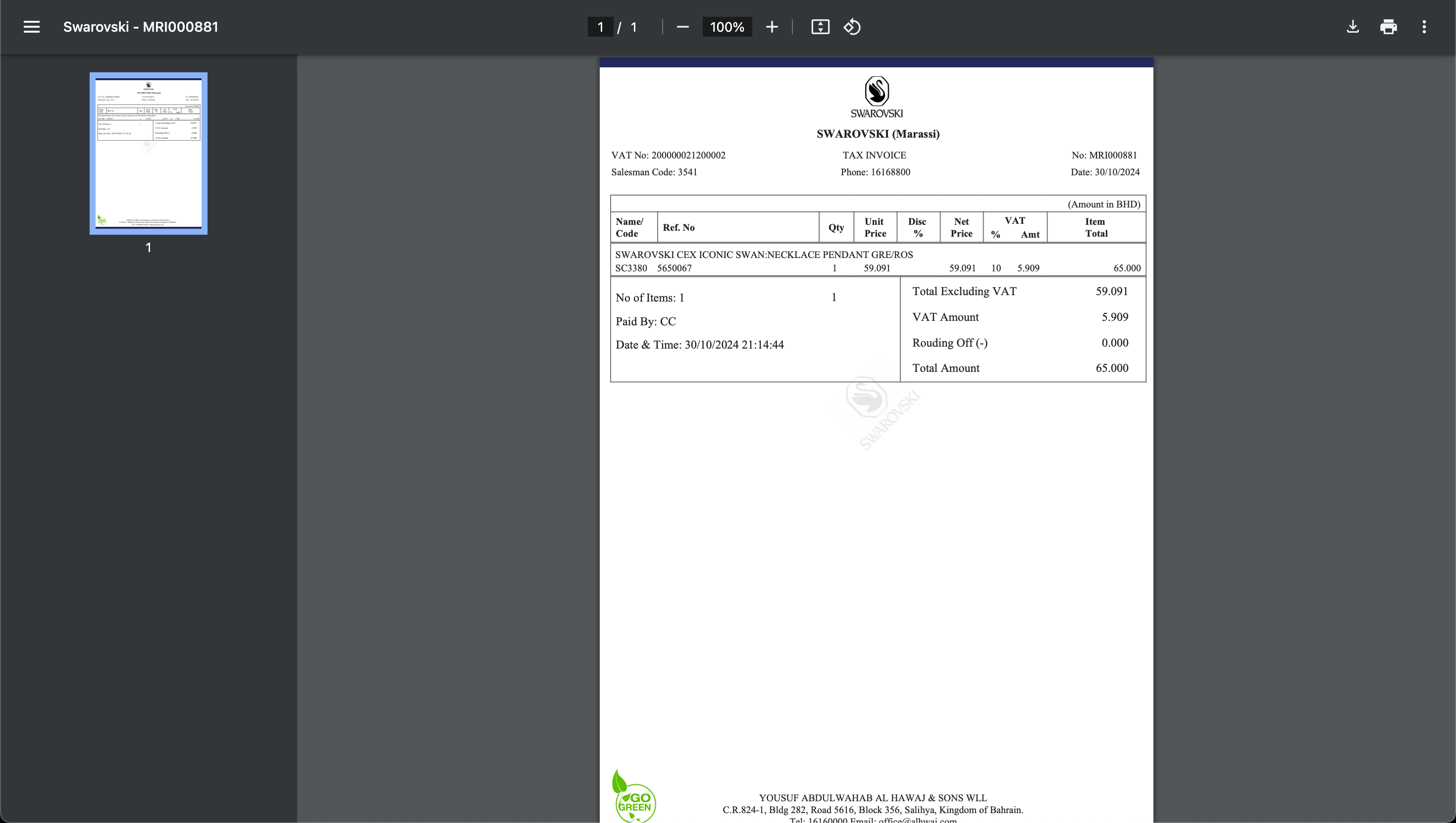 E-invoicing
