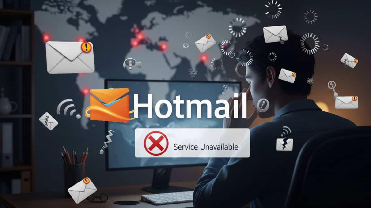 Hotmail Down