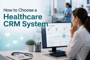 Healthcare CRM system improving patient engagement and hospital operations