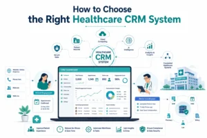 Healthcare CRM system improving patient engagement and hospital operations