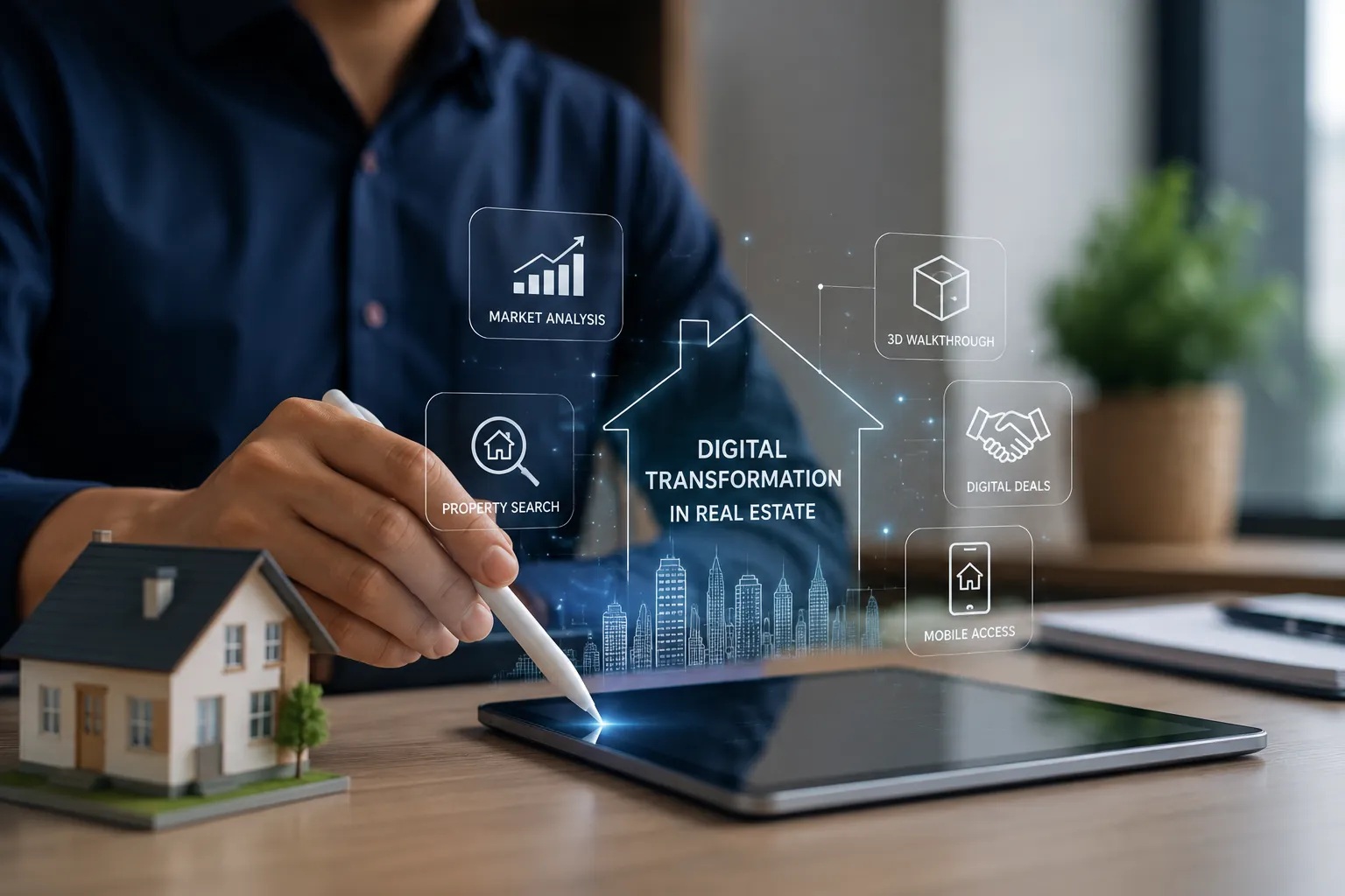 Digital transformation roadmap for real estate developers, brokers and property managers
